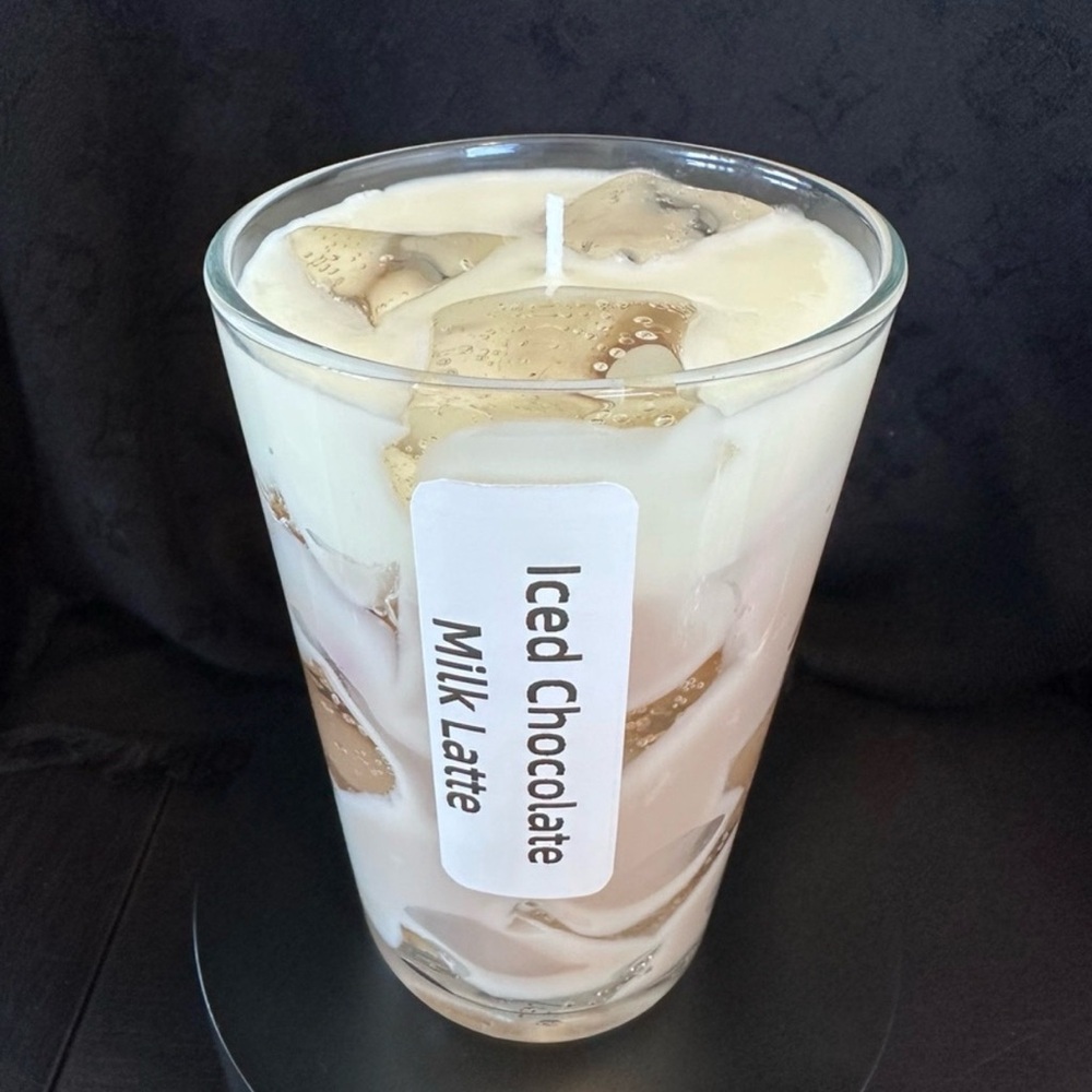 Iced Chocolate Milk Latte Scented Candle